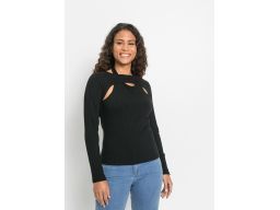 B.P.C bluzka czarna 2w1 32/34.