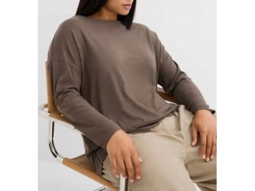 B.P.C bluzka długi rękaw oliwkowa ^40/42