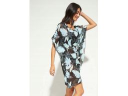B.P.C plażowa tunika szyfonowa we wzory 36/38.