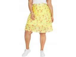 *B.P.C siateczkowa spódnica w kwiaty r.52/54