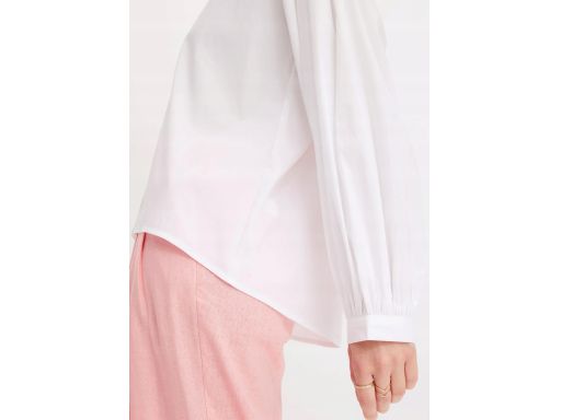 B.P.C biała bluzka koszula lekko dłuższy tył bawełniana ^50