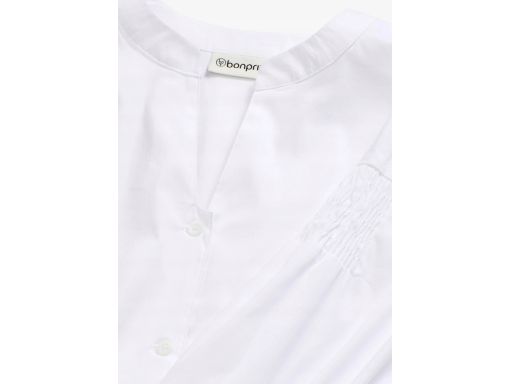 B.P.C biała bluzka koszula lekko dłuższy tył bawełniana ^50