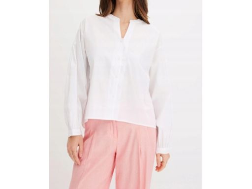 B.P.C biała bluzka koszula lekko dłuższy tył bawełniana ^50