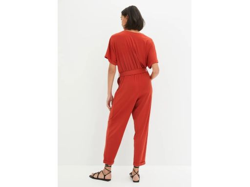 B.P.C kombinezon z dżerseju kasztanowyo miedziany ^40/42