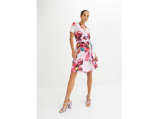 B.P.C kopertowa sukienka w kwiaty 36/38.