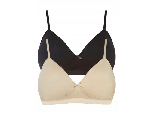 B.P.C 2-pak biustonosz usztywnianynych bez fiszbin ^95A