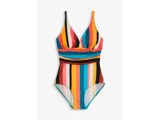 B.P.C kostium jednoczęściowy w kolorowe paski r.42