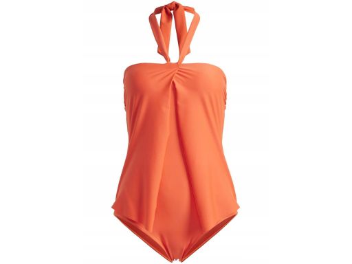 B.P.C kostium kąpielowy pomarańczowy z wiązanymi ramiączkami r.42