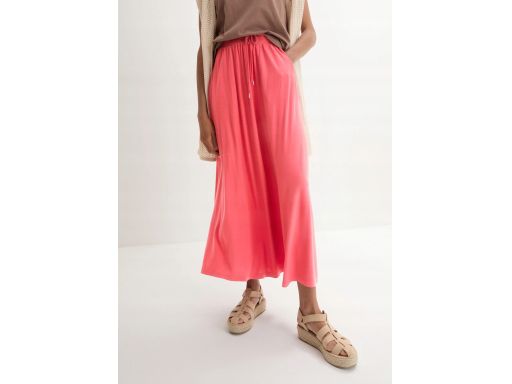 B.P.C spódnica dżersejowa długa koralowa r.36/38