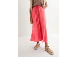 B.P.C spódnica dżersejowa długa koralowa r.36/38