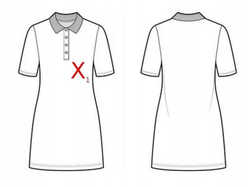 B.P.C sukienka ciążowa we wzory bawełna 48/50.