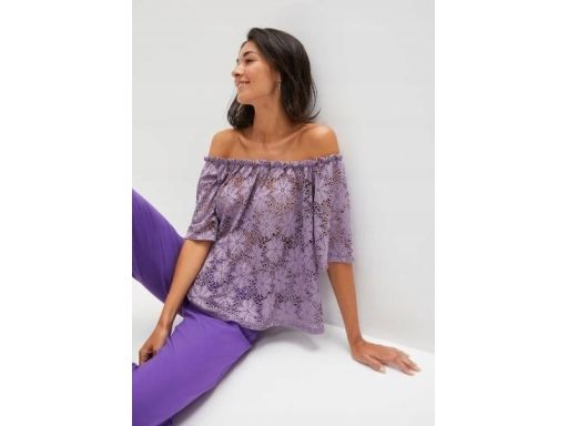 B.P.C bluzka carmen koronkowa bez podszewki r.36/38