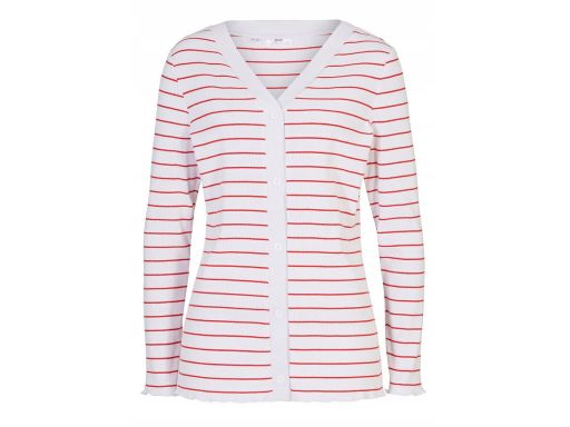 B.P.C prążkowana bluzka rozpinana w paski 44/46.