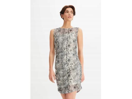 B.P.C sukienka wzór węża siateczkowa r.44/46