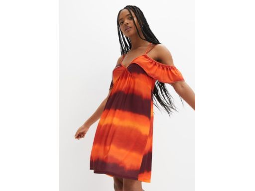 B.P.C sukienka letnia batikowy wzór odkryte ramiona r.36/38