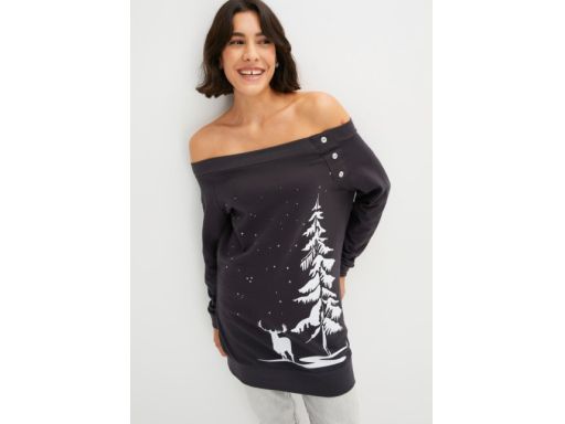 B.P.C bluza świąteczna dłuższa carmen r.44/46