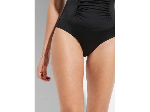 B.P.C kostium jednoczęściowy marszczony czarny 40.