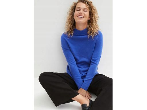 B.P.C sweterek chabrowy dzianinowy dłuższy 44/46.