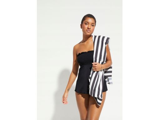 B.P.C tankini czarne z figami ^36