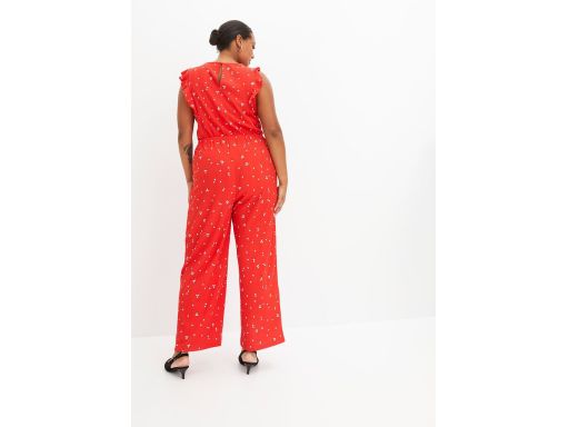 B.P.C kombinezon czerwony w kwiatuszki ^44/46