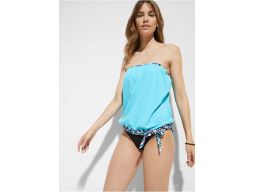 B.P.C tankini niebieskie ze wzorami 40.