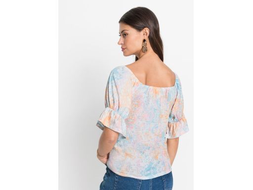 B.P.C bluzka t-shirt z falbaną na rękawie r.40/42
