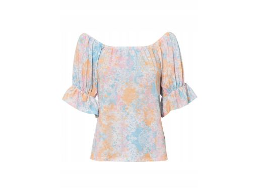 B.P.C bluzka t-shirt z falbaną na rękawie r.40/42