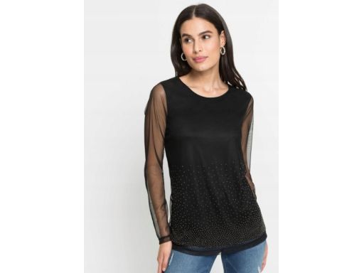 B.P.C bluzka siateczkowa z dżetami r.36/38