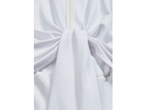 B.P.C biały kombinezon z wiskozy ^48/50