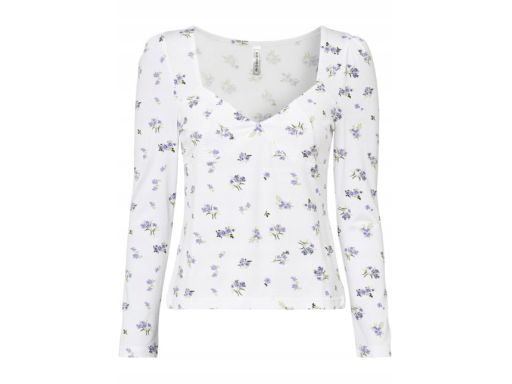 B.P.C bluzka w kwiaty długi rękaw r.44/46