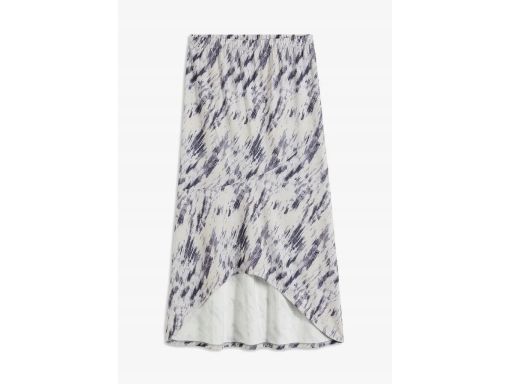 B.P.C asymetryczna spódnica we wzory 40/42.