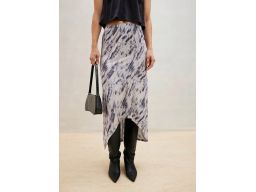 B.P.C asymetryczna spódnica we wzory 40/42.