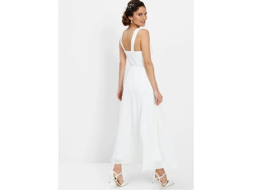 B.P.C długa sukienka szyfonowa z cekinami r.50