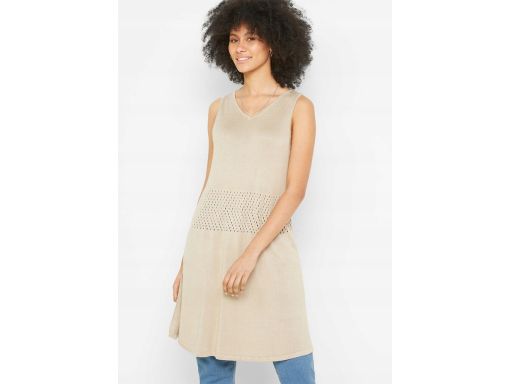 B.P.C bluzka dzianinowa ażurowa 44/46.