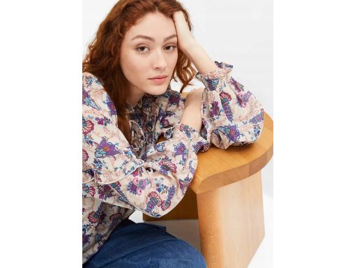 B.P.C bluzka szyfonowa we wzory ^34