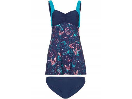 B.P.C długie tankini wzorzyste z figami r.44