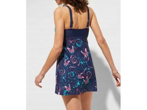 B.P.C długie tankini wzorzyste z figami r.44