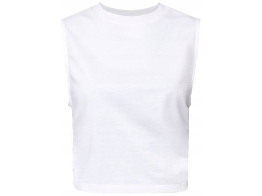 B.P.C śmietankowa krótka bluzka top 44/46.