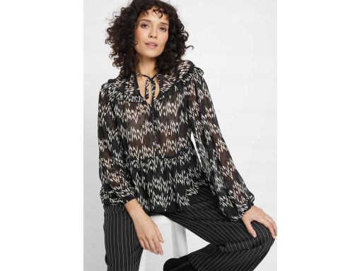 B.P.C bluzka szyfonowa we wzory r.40