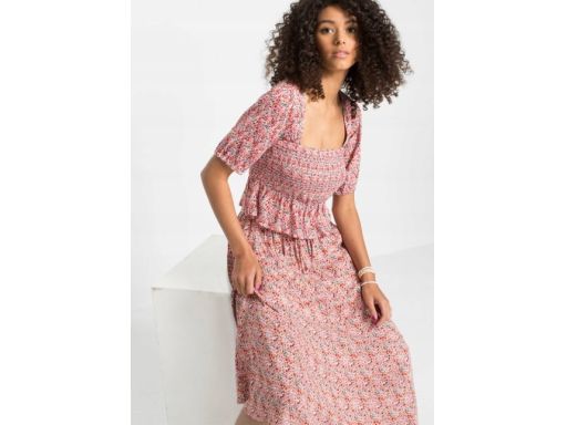 B.P.C bluzka krótka ze wzorem r.50