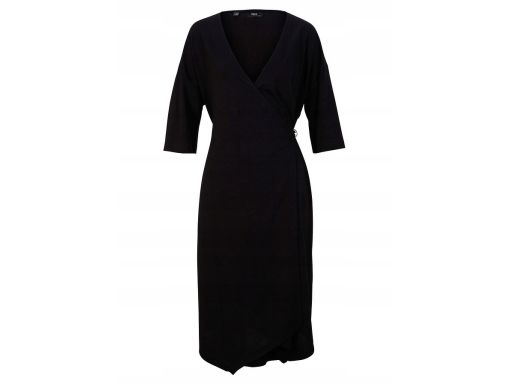 B.P.C sukienka kopertowa czarna r.36/38