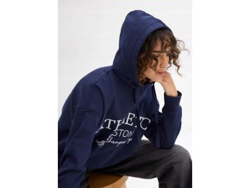 B.P.C granatowa bluza z napisem r.36/38