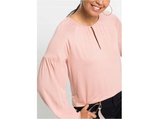 B.P.C bluzka różowa z wiskozy 36/38.