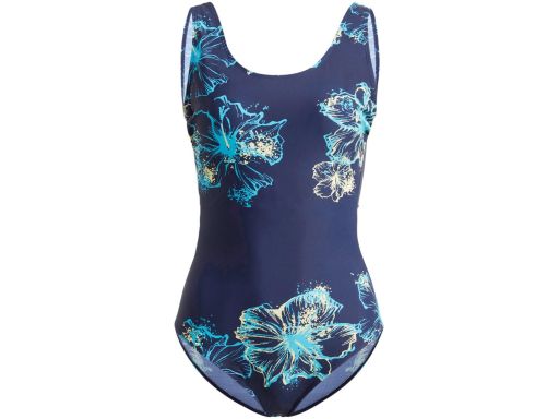 B.P.C kostium jednoczęściowy granatowy we wzory r.54