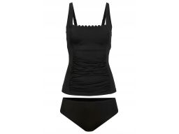 B.P.C tankini z topem bandeau czarne (2 części) ^48