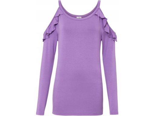 B.P.C bluzka fioletowa odkryte ramiona r.40/42