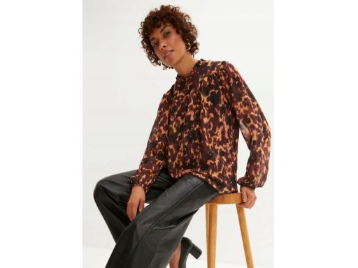 B.P.C bluzka szyfon wzór r.40