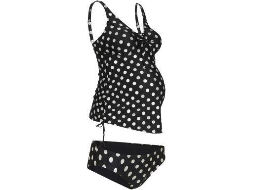 B.P.C tankini ciążowe czarno-srebrne ^42