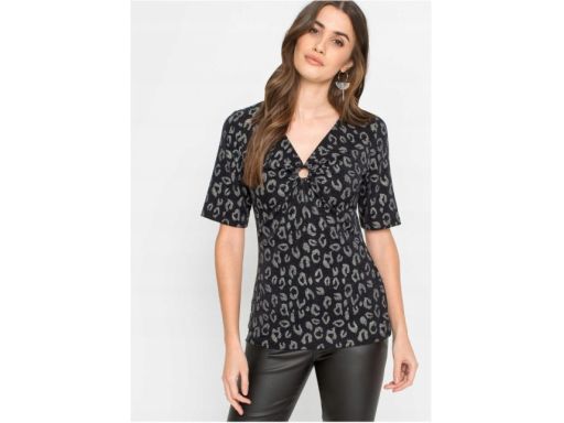 B.P.C bluzka w cętki struktralne r.36/38