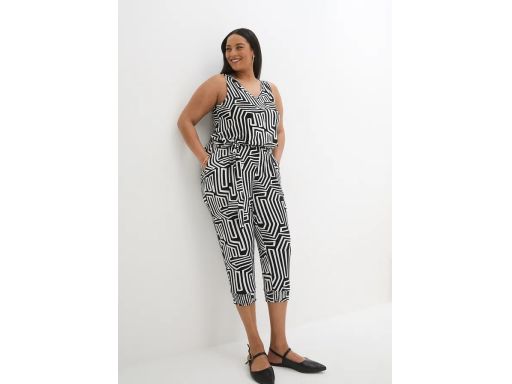 B.P.C kombinezon wzorzysty nogawki 3/4 r.52/54